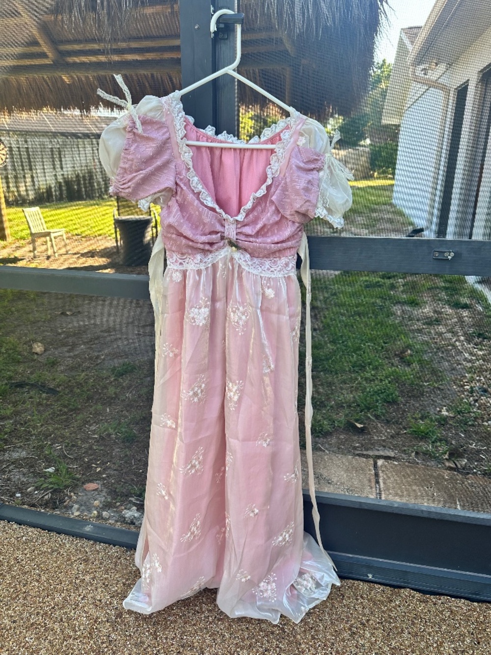 Regency dress - bridgerton inspired